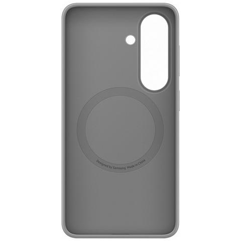 Custodia In Silicone Grigia Per Samsung Galaxy S26+ Con Magneti (compatibile Con Magsafe) - Foto 4