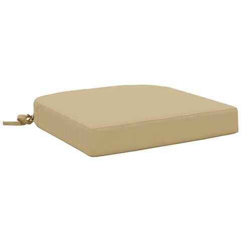 Cuscino per sedile a 1 pezzo SOEST 100% Poliestere Beige - Foto 1