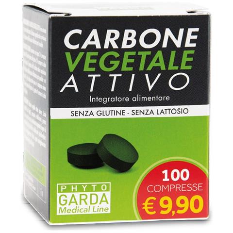 Carbone Vegetale Attivo 100 Compresse - Foto 1
