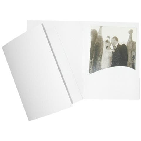 1x100 Daiber cartoncin. portafoto Profi-Line 13x18 bianco opaco - Foto 1
