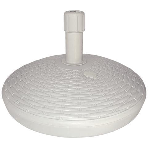 Base Ombrellone Bianco 30 cm - Foto 1