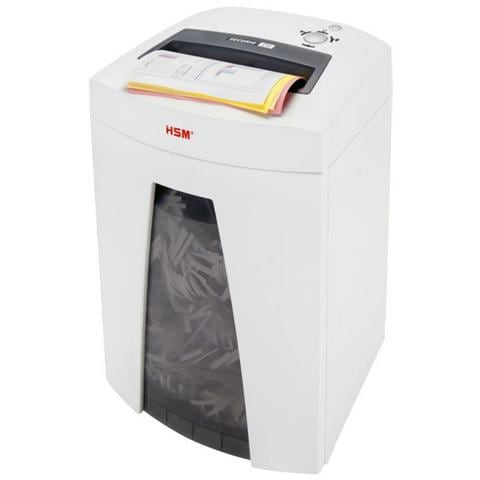 Distruggidocumenti a Frammento Securio C18 Automatico con cestino da 25L capacità di 8-9 fogli - Bianco - Foto 2