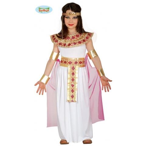 Costume Da Egizia - Cleopatra - Per Bambine Alte 118/138 Cm - Foto 1