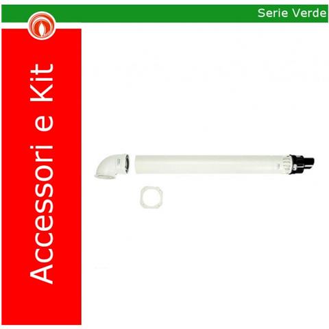 3.012000 Kit Orizzontale Excentrico 60/100 Serie Verde - Foto 1