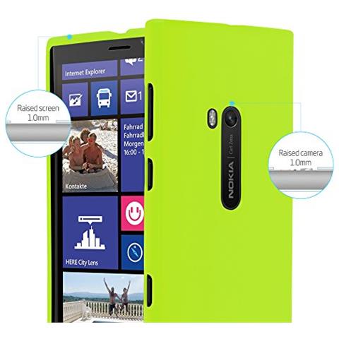 Custodia Compatibile Con Nokia Lumia 920 In Jelly Verde - Coperchio Protettivo In Silicone Tpu Flessibile - Foto 2