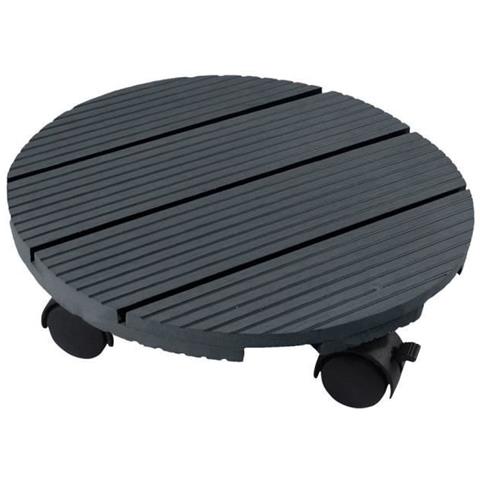 Tablette A Roulettes Pour Plantes - Bois Composite - H7 X 30 Cm - Foto 1