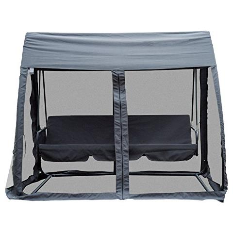 Dondolo Gazebo Harem Con Zanzariera - Trasformabile In Letto, 155x235x240 Cm - Foto 12