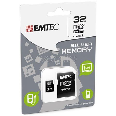 32GB microSD, 32 GB, Micro Secure Digital (MicroSD) , 15 MB / s, Nero, 1,1 cm, 1,5 cm - Foto 2