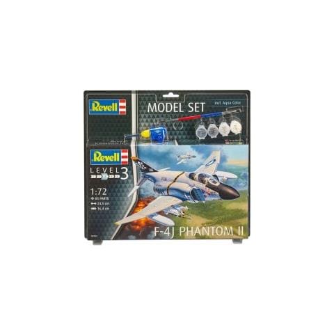 Model Set F-4J Phantom II 1:72 Kit di montaggio Aereo ad ala fissa - Foto 1