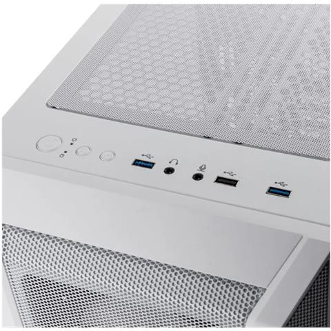 Case Citadel Mesh RGB Micro Tower / Micro-ATX / Mini-ITX 2 Porte USB 3.2 gen 1 Colore Nero (Finestrato) - Foto 5