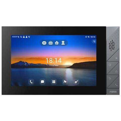 I55a Sistema Per Video-citofono 17,8 Cm (7"") Acciaio Inossidabile - Foto 1