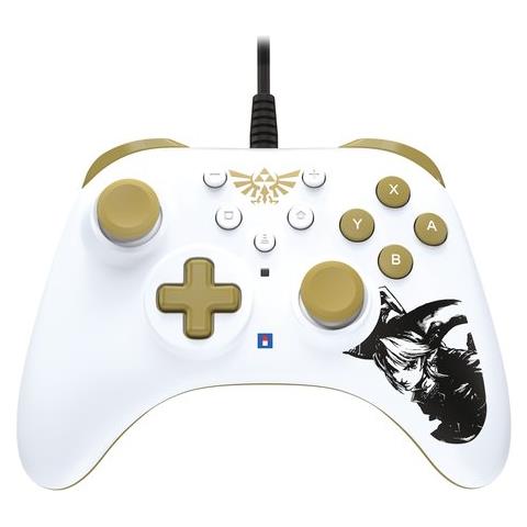 Gamepad Nsw 463u Switch pad Turbo Wired Zelda Edition White E - Foto 1