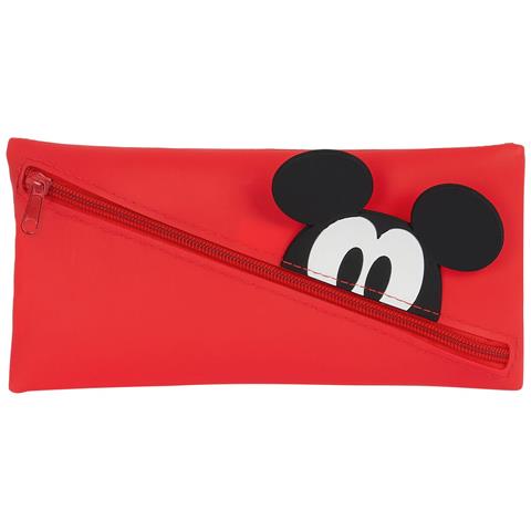 Astuccio Scuola Mickey Mouse Clubhouse Rosso 22 X 11 X 1 Cm - Foto 1