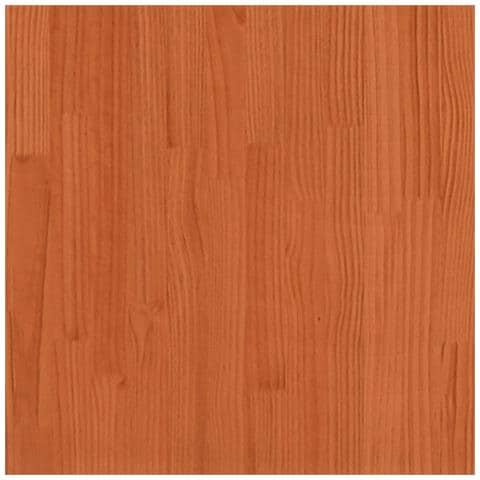 Letto Per Anziani Marrone Cera 120x200cm Legno Massello Di Pino - Foto 2