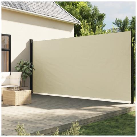 Tenda Da Sole Laterale Retrattile Crema 200x500 Cm - Foto 1