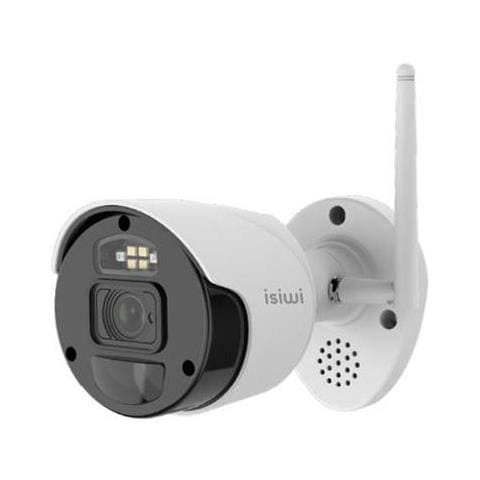 TELECAMERA WIRELESS ISW-BFA8MP GEN1 PER KIT CONNECT 8MPX CON FUNZIONE PIR H265 IP66 AUDIO BIDI - Foto 1