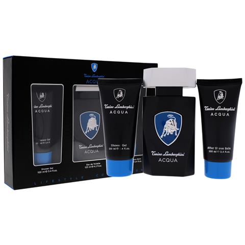 Set Tonino : Acqua, Eau De Toilette, For Men, 125 Ml + Acqua, Hydrating, Shower Gel, All Skin Types, 100 Ml + Acqua, Hydrating, After-shave Balm, 100 Ml - Foto 2