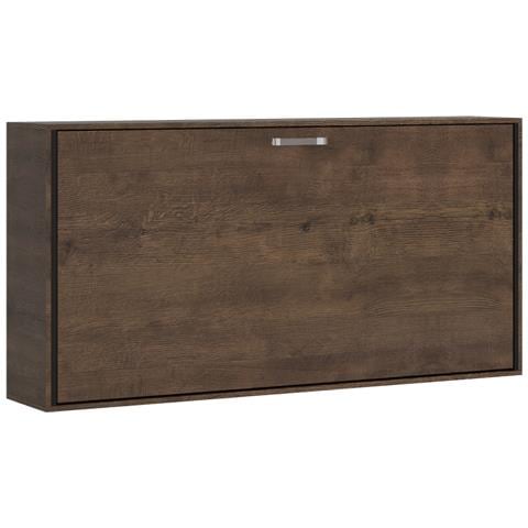 Letto Kando Singolo Orizzontale Noce - Foto 2