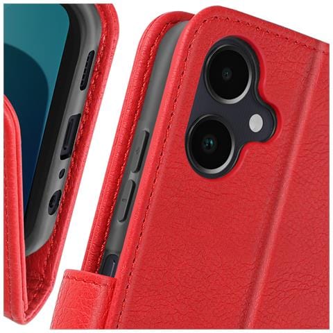 Custodia Per Samsung A06 Copertina Portafoglio E Supporto Video - Foto 5