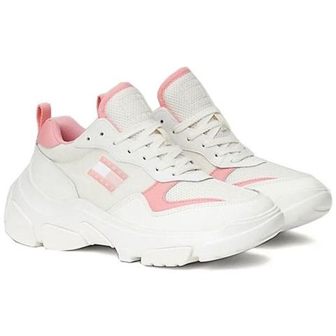 Lightweight Hybrid Leisure Trainers Sneakers Pelle Scarpe Donna Rosa Eu 37, En0en02566 Tic - Foto 1