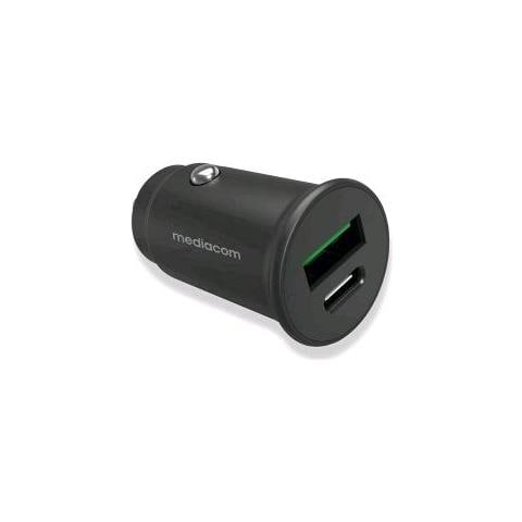 Md-a170 Caricabatteria Da Auto Fast Charger 27 W 1 X Usb-a 1 X Usb-c Nero - Foto 1