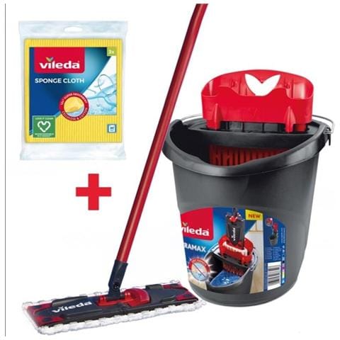Ultramax Box Mocio Per Pavimenti + 3 Pz. Panni - Foto 1