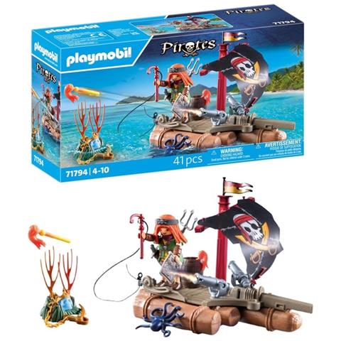 Playmobil Pirates 71794 Zattera Dei Pirati - Foto 2