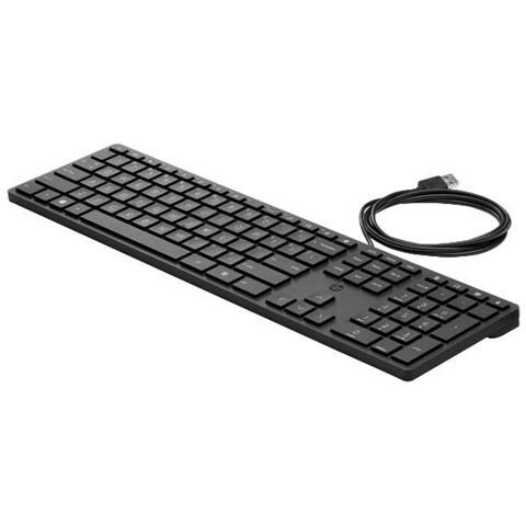 Hp Wired 320k Keyboard Usb - Foto 1