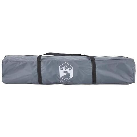 Tenda a Cupola 3 Persone Grigio e Arancione a Rilascio Rapido - Foto 8