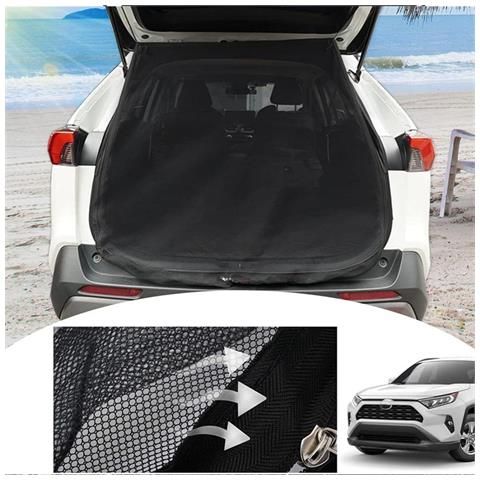 Set Di 5 Zanzariere Magnetiche Per Portellone Auto: Protezione Da Insetti E Zanzare L - Foto 7