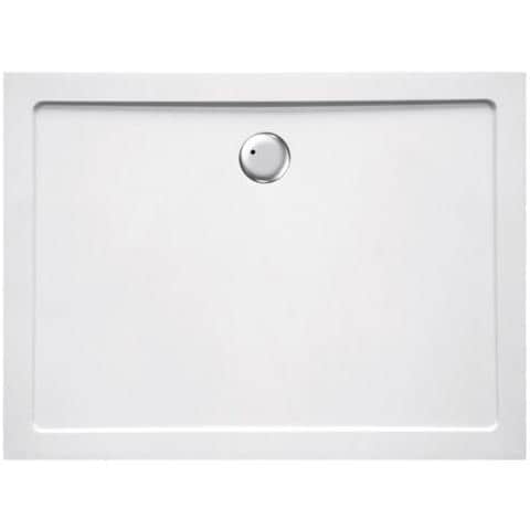 Piatto Doccia 70x100 Cm Rettangolare Ribassato Resina H3.5 Cm Monaco Bianco - Foto 1