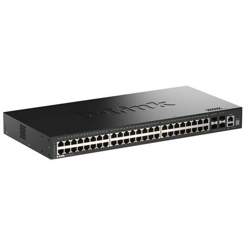 DGS-1530-52/E switch di rete Gestito L2 Gigabit Ethernet (10/100/1000) Nero - Foto 1