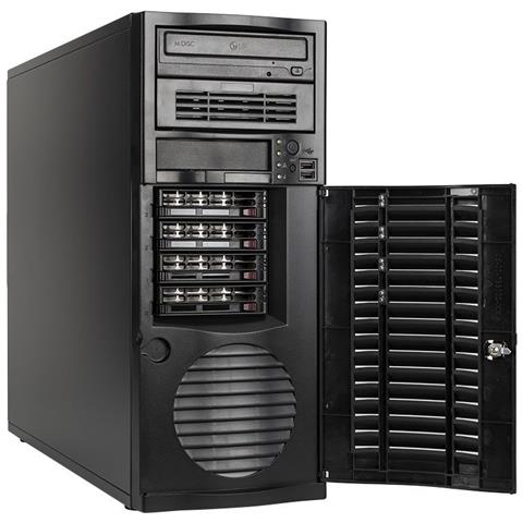 SERVERline T40317s server 1,92 TB Tower Intel® Xeon® Silver 4410Y 2 GHz 32 GB DDR5-SDRAM 668 W - Foto 1