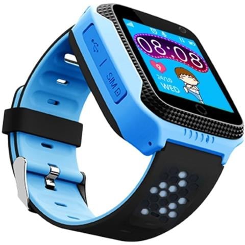 Smartwatch Per Bambini Impermeabile Blu Con Gps, Fotocamera Hd E Giochi Educativi - Foto 5