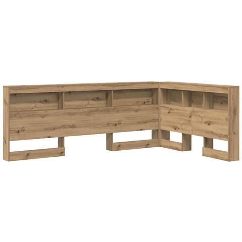 Testata contenitore rovere artigianale 120 cm Legno multistrato - Foto 1