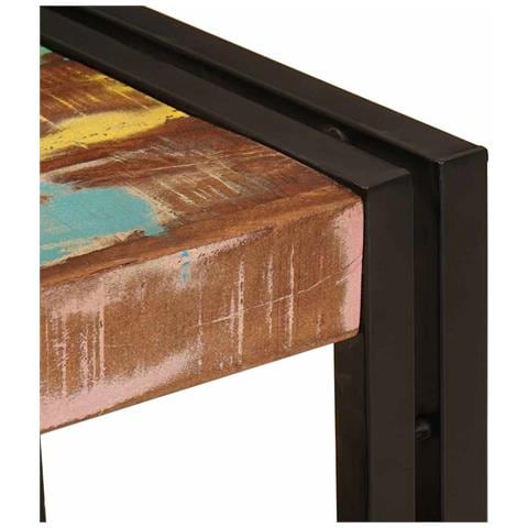 Mobile sottolavabo Legno massello di recupero e ferro - Foto 9