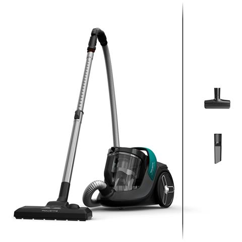 Aspirapolvere a Traino RO7B12 Capacità 2.5 L Potenza 900 W Colore Nero - Foto 2