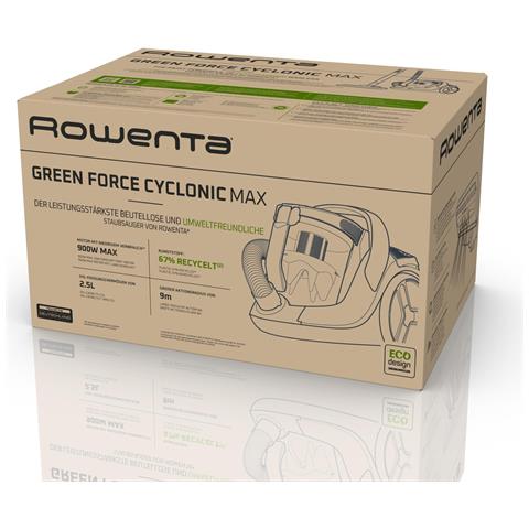 Aspirapolvere a Traino RO7B12 Capacità 2.5 L Potenza 900 W Colore Nero - Foto 4