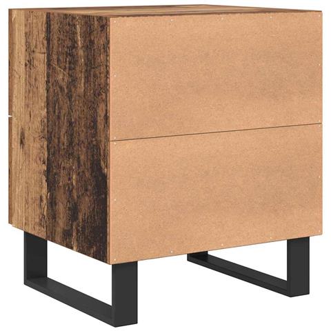Armadio da Notte 2 pcs Legno vecchio 40 x 35 x 47,5 cm - Foto 9