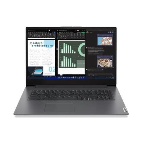 V17 G4 IRU Intel® Core™ i7 i7-13620H Computer portatile 43,9 cm (17.3") Full HD 16 GB DDR4-SDRAM 512 GB SSD Wi-Fi 6 (802.11ax) Windows 11 Pro Tedesco Grigio - Foto 1