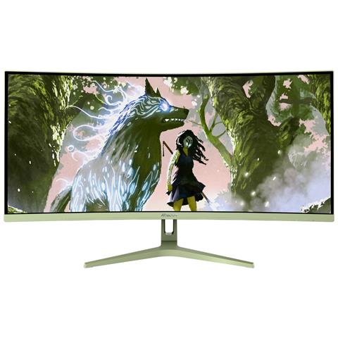 Nova 34? Curved Monitor PC 86,4 cm (34") 3440 x 1440 Pixel 4K Ultra HD LED Verde - Foto 1