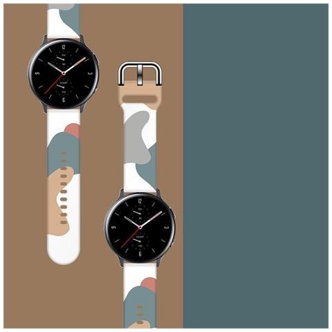 Cinturino Moro In Silicone Per Samsung Galaxy Watch 42mm, Bracciale Camo (2) - Foto 1
