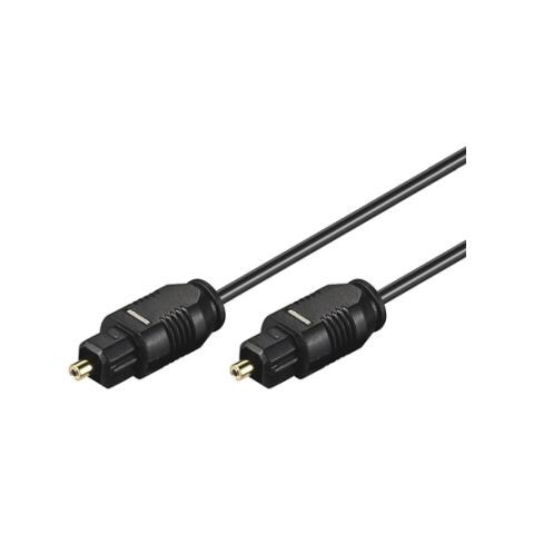 CC-240100-005-N-B Cavo Audio Digitale Toslink Maschio / Maschio Lunghezza 0.5 mt - Foto 3
