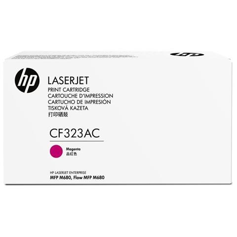 Cf323ac Toner Originale Magenta per Color LaserJet Enterprise M680 Capacità 16500 Pagine - Foto 1