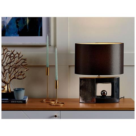 Lampada Da Tavolo In Color Grigio Duero - Foto 27