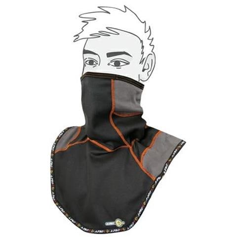 Copricollo Salvagola Cervicale Antivento Scaldacollo Moto Bici Snowboard Nero - Foto 1