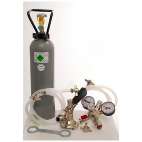 Pacchetto Accessori 2 Con Raccordo Köpi 7mm tubo Della Birra E 2 0 Kg Di Co2 Per 1 Linea Spillatore Birran - Foto 3