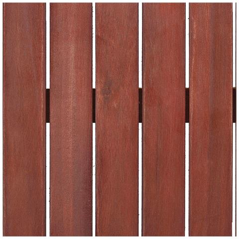 Tavolino Da Giardino In Legno Di Acacia Marrone Scuro Toscana - Foto 15