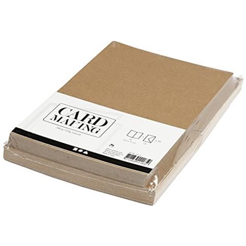Carte E Buste, Formato Carta 10,5 X 15 Cm, Dimensioni Busta 11,5 X 16,5 Cm, Natura, Set Da 50 - Foto 2