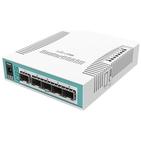 CRS106-1C-5S Gigabit Ethernet (10/100/1000) Supporto Power over Ethernet (PoE) Bianco switch di rete - Foto 2